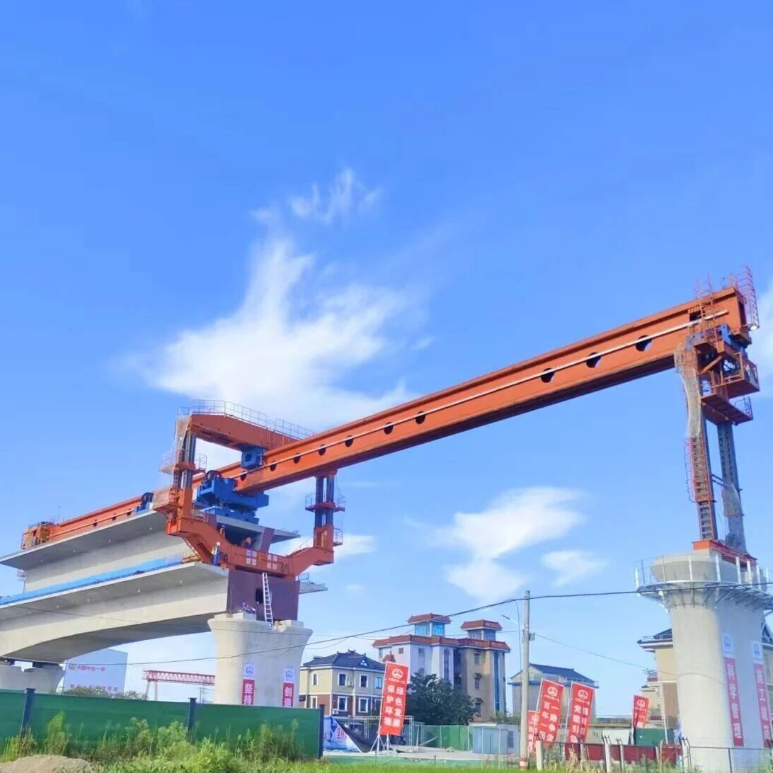 Hangzhou Airport HSR 174-Span 900t Box Girder Erection Completed